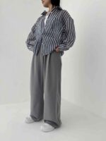 شومیز شیشه ای راه راه - Image 6