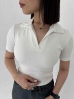 فیت شرت یقه شکاری