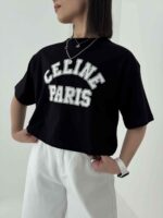 تیشرت کراپ paris - Image 7