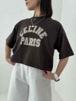 تیشرت کراپ paris - Image 8